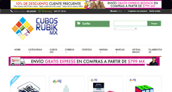 Desktop Screenshot of cubosrubikmx.com